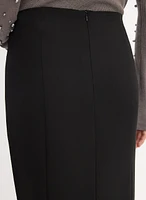 Trumpet Hem Maxi Skirt