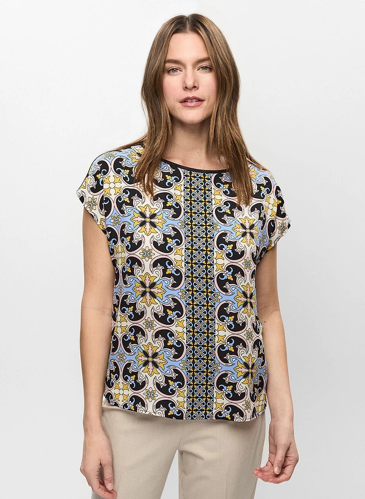 Mixed Print Top