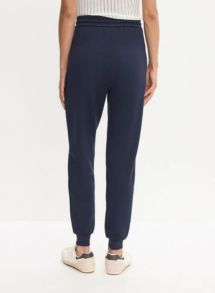 Drawstring Waist Pull-On Pants