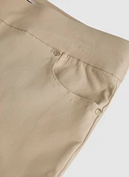 Pull-On Slim Leg Pants