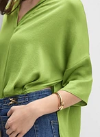 Joseph Ribkoff - Satin Polo Blouse