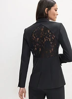 Lace Insert Jacket