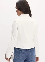 Crinkled Cropped Jacket