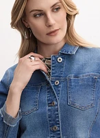 Frayed Denim Jacket