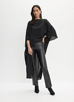 Joseph Ribkoff - 3/4 Sleeve Chiffon Blouse