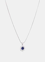 Cubic Zirconia Pendant Necklace