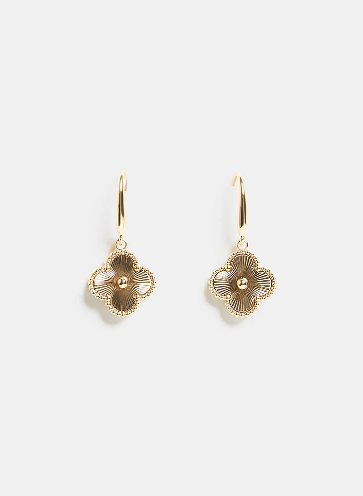 Clover Drop Earrings