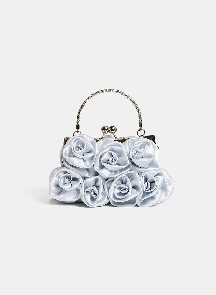 Rosette Evening Clutch