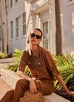 Short Puff Sleeve Jacket
