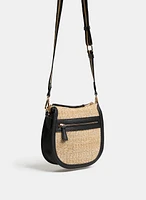 Straw Crossbody Bag