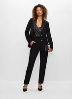 Satin Lapel Tuxedo Jacket