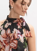Tiered Floral Dress