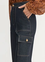 Wide Leg Cargo Jeans