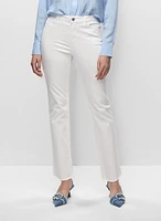 High-Rise Straight Leg Jeans