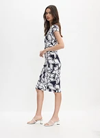 Joseph Ribkoff - Petal Print Dress