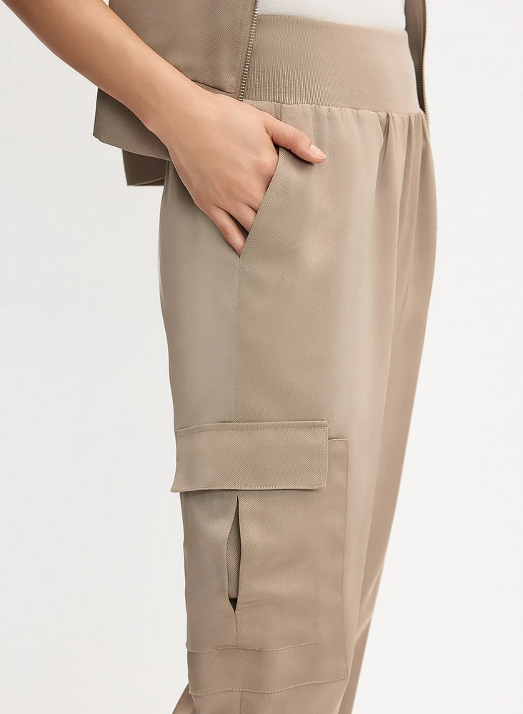 Pull-On Cargo Jogger Pants