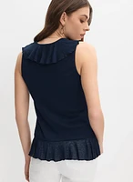 Ruffle Detail Top