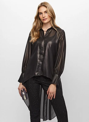 High-Low Long Sleeve Tunic