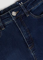Crystal Detail Slim Leg Jeans