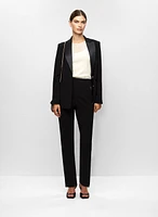 Veste tuxedo et pantalon coupe Juliette