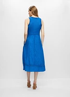 Sleeveless V-Neck Dress
