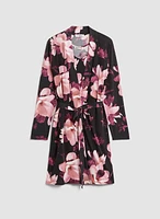 Floral Robe & Sleepshirt Set