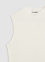Camisole basique en tricot côtelé