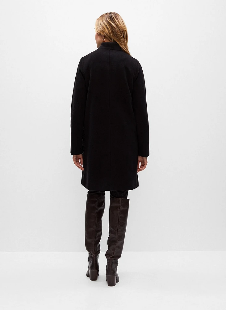 Mallia - Manteau en mélange de laine et cachemire