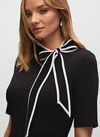 Adrianna Papell - Tie Neck Dress