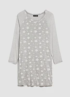 Star & Stripe Print Sleepshirt