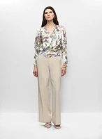 Haut froncé et pantalon Soho