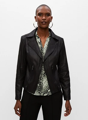 Vex - Veste courte à détails métalliques