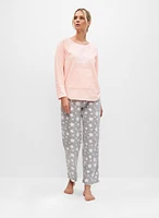 Star Print Pyjama Set