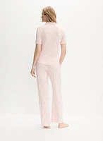 Striped PJ Set