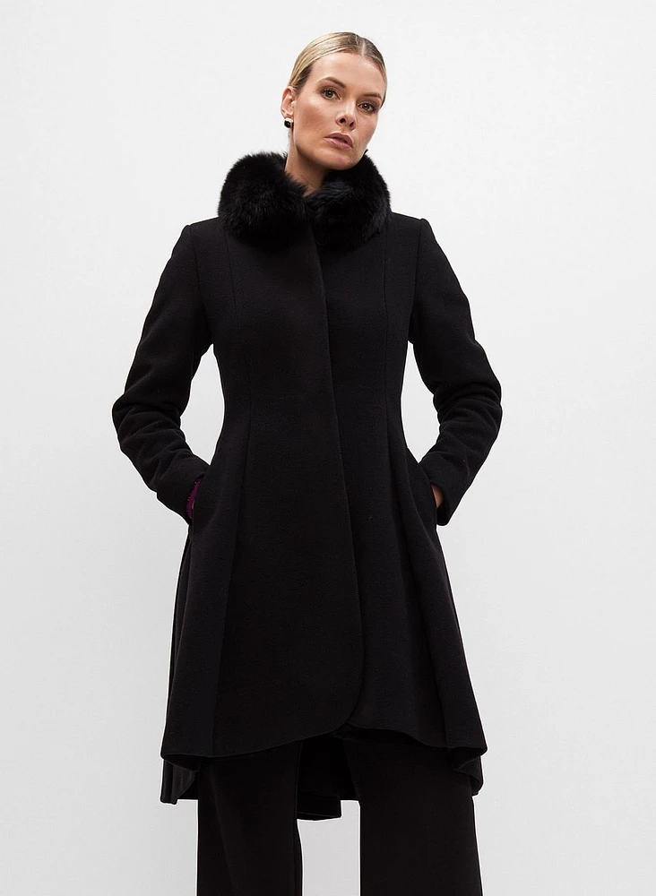 Mallia - Wool & Cashmere Blend Coat