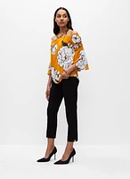 Off-the-Shoulder Floral Top