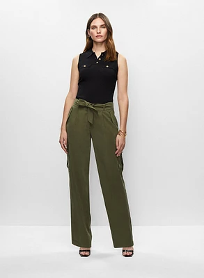 Pull sans manches et pantalon cargo