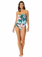 Anne Cole - Tropical Print One Piece Swimsuit