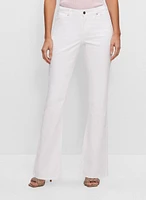 Flare Leg Denim Pants