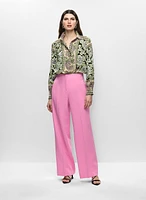 Haut à motif cachemire et pantalon Soho