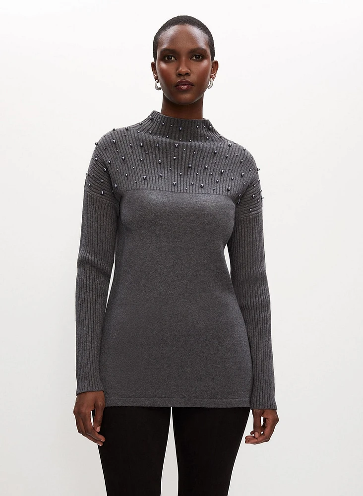 Mock Neck Sweater