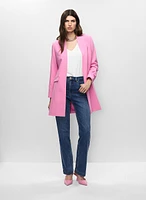 Veste redingote et jean semi-évasé