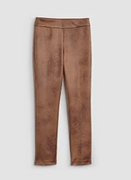 Madison Pull-On Faux Suede Pants