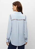 Bouclé Blouse