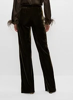 Pantalon à enfiler en velours