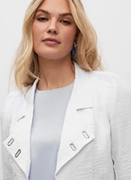 Vex - Eyelet Detail Notch Collar Jacket