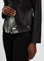 Vex - Veste courte à détails métalliques