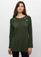 Button Detail Tunic