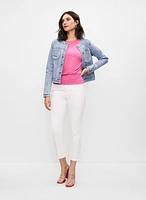 T-shirt à taille smockée
