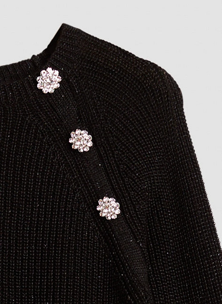 Button Detail Sweater